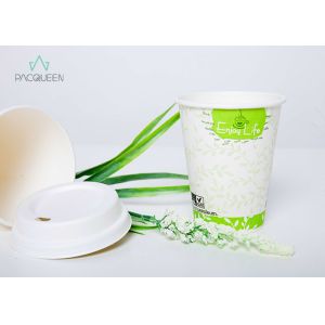Buy cheap Odorless Biodegradable Single Wall Cups PLA Lining Customized Cup Style from wholesalers