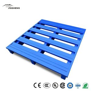 China                  High Quality Metal Pallet Manufacturers 4 Way Iron Power Coat Two Way Steel Pallet              on sale