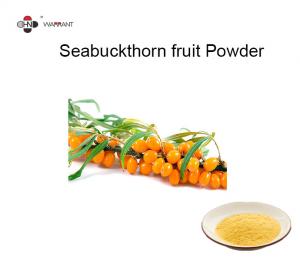 Cheap Radiation Resistant Brown Fine Organic Sea Buckthorn Powder for sale