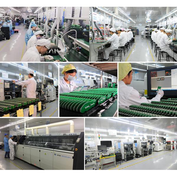 Multilayer LED TV PCB Board Assembly 10mil Double Sided High BGA