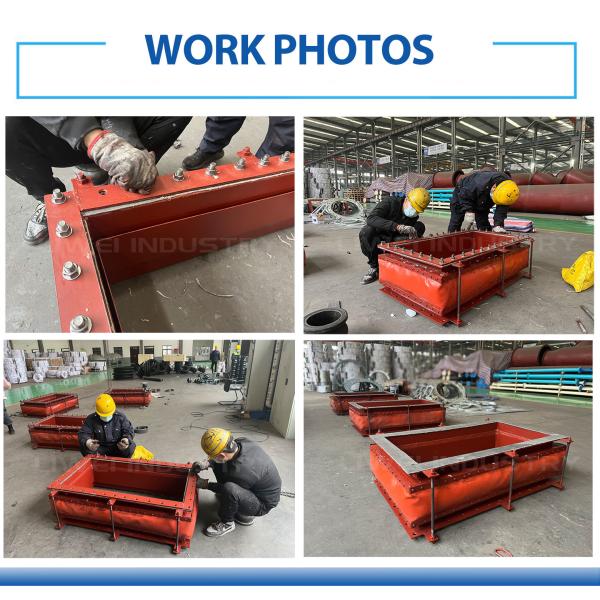 Maximize System Durability Non Metal Fabric Compensator For Heat And Vibration Control