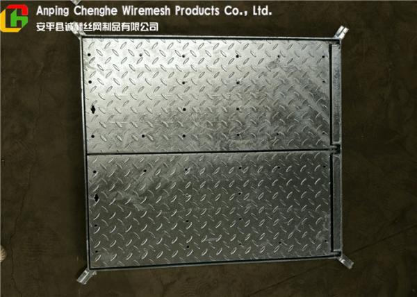 Quality Galvanized Metal Driveway Drainage Grates , Hinge Stainless Steel Grates For Driveways wholesale
