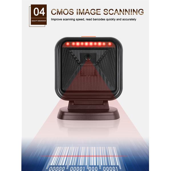 Good Quality 1280*1024 Omnidirectional Platform Barcode Reader 1D 2d Bar Code Scanner