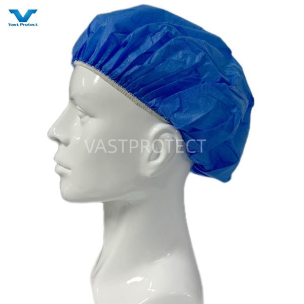 Sterilized Nonwoven PP Disposable Cap Strip Cap Mob Cap Bouffant Cap