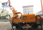 Full Automatic Concrete Spraying Machine With Remote Control Four Wheel Drive