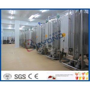 China 5000 LPH Beverage Production Line Fruit Juice Powder Mixing And Sterilizing Plant on sale