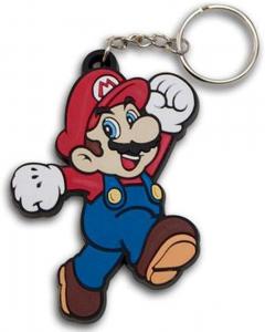 Cheap Durable Super Mario PVC Key Chain Cartoon Key Chain PMS Color Custom Logo for sale