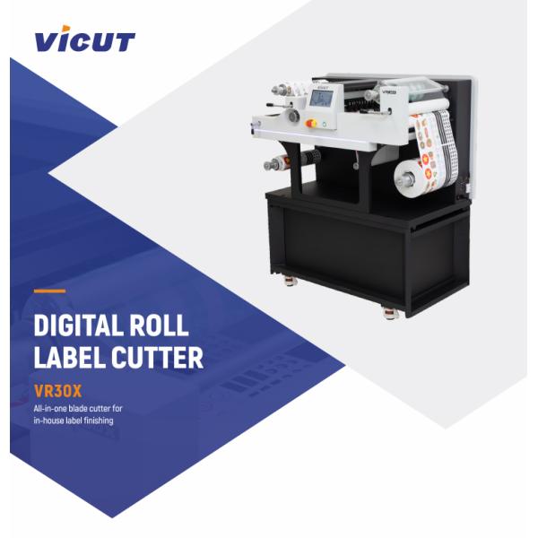 Max. Workable Width 350mm Digital Roll To Roll Label Die Cutter Finisher for Finishing
