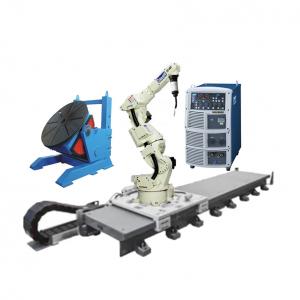 Cheap automatic welding robot OTC FD-V6S 7axis welding robot arm with DM500 robotic welding machine and CNGBS linear tracker for sale