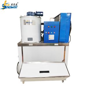 Buy cheap 1Ton Small Water Cooled SS304 Commercial Freshwater Flake Ice Machine For from wholesalers