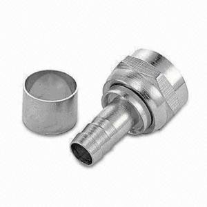 Cheap F male RG6/RG11 crimp type twist on connector, high quality rf connector for sale