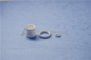 China Acid Resistant Alumina Ceramic Rings Ivory Pump Seal on sale