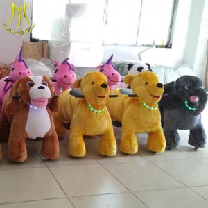 China Hansel electric walking unicorn plush toy stuffed animal children electronics toys ride on sale