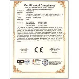Changzhou LangO Machinery and Technology Co.,LTD Certifications