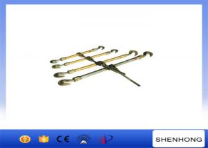 China SJS-3 30KN Double Hook Ratchet Turnbuckle For  Tightening Conductor and Wire on sale