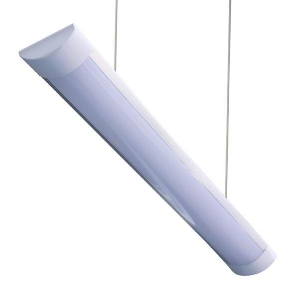 LED Batten Slimline Profile Wide Tube Day White Available in 2ft 4ft 5ft 18W 36W 45W Wall and linear led light fixture