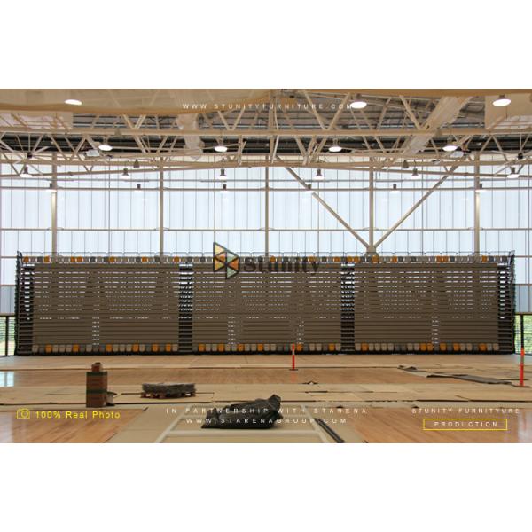 SGS STUNITY Waterproof Retractable Bleacher Seating