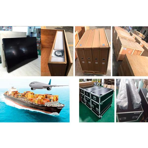 Portable Digital Poster Screen Stand Alone / Android Version Remote Control