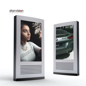 Buy cheap Weather Proof IP65 Outdoor Digital Totem Advertising Kiosk Display from wholesalers