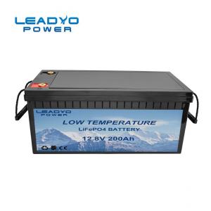 China Light 12V 200Ah Lithium RV House Batteries LiFePo4 Camper Trailer Battery on sale