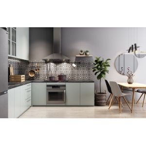 Buy cheap Sink And Oven Plywood Modern Prefab Cabinets Quartz Stone Top from wholesalers