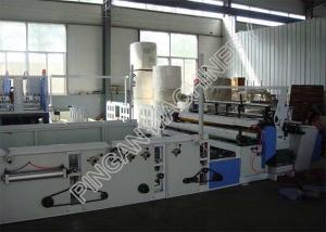 Cheap Tissue Paper Slitting And Rewinding Machine Automatic Core Pulling Remote Control for sale