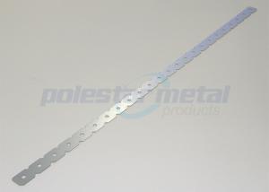 China Zinc Plated Construction Hardware Flat Wall Brackets , Galvanized Angle Brackets on sale