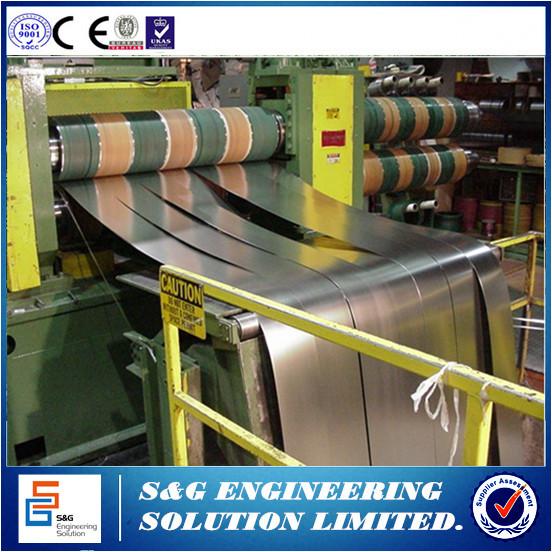 Quality One Slitter Steel Plate Cutting Machine , Low Operating Costs Metal Sheet Slitting Machine wholesale