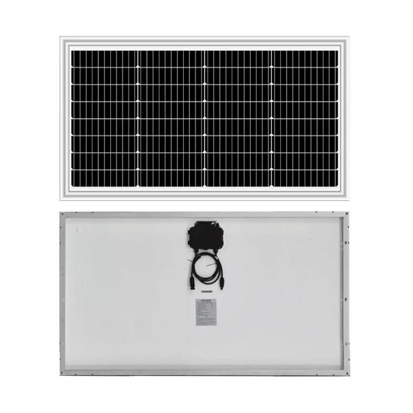 Mono Photovoltaic Glass Solar Panel 150w 160w 180w 12v 18v 24v monocrystalline Solar Panel pv A efficiency solar cell