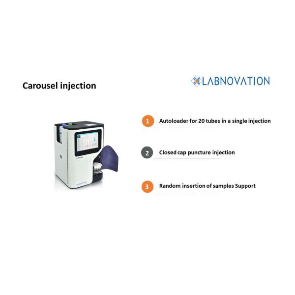 Labnovation LD-560 HbA1c Analyzer HPLC System For HbA1c Testing Dual Mode With NGSP&IFCC Certificated