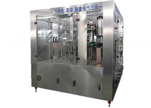 China SUS304 Carbonated Beverage Bottling Equipment Small Plastic Bottle Filling Machine on sale
