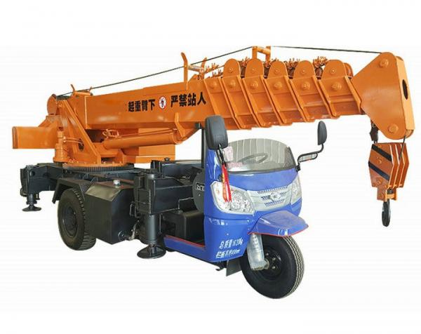 Quality Small Tricycle Mobile Truck Mounted Hydraulic Crane 3- 5 Ton For Construction wholesale