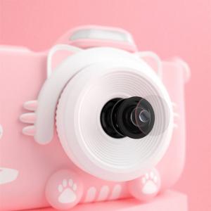 Cheap CMOS Video Kids Digital Cameras Cute Cartoon With 2 Inch HD IPS for sale