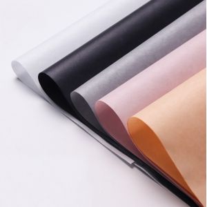 Many Colors Flower Wrapping Paper Solid Color Pear Paper for Waterproof Bouquet Decoration Flower Shop Supplies