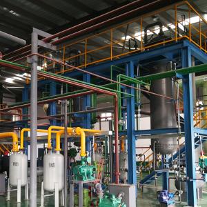Cheap set up the production line waste oil recycling distillation plant Crude oil from diesel for sale