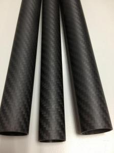 China Small OD Round Composite Carbon Fiber Tube Booms 9mm 10mm 11mm 12mm 14mm 15mm 16mm on sale