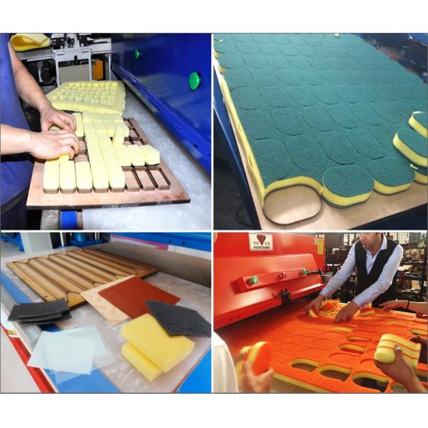 Durable Automatic Hydraulic Die Cutting Machine For Shoes / Foam / Plywood