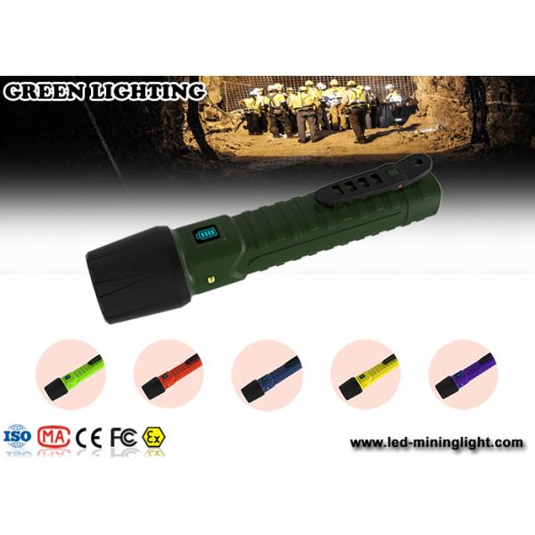 IP68 explosion prevention flashlight / explosion proof rechargeable torch 1300lum brightness