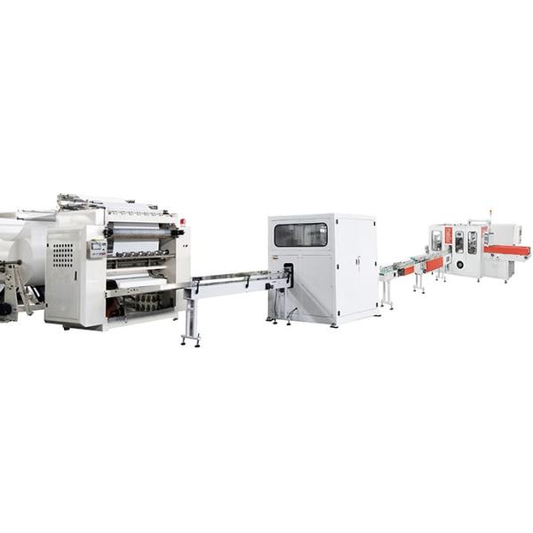 SIEMENS MOTOR 1 / 8 Fold PLC Napkin Manufacturing Machine