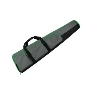 China 600 Denier Leather Scoped Rifle Case PVC Polyester With 3 Accessory Pockets on sale