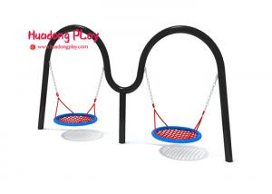 China High Safety Outdoor Swing Sets Long Life Span Uv Resistant Safety - Oriented on sale
