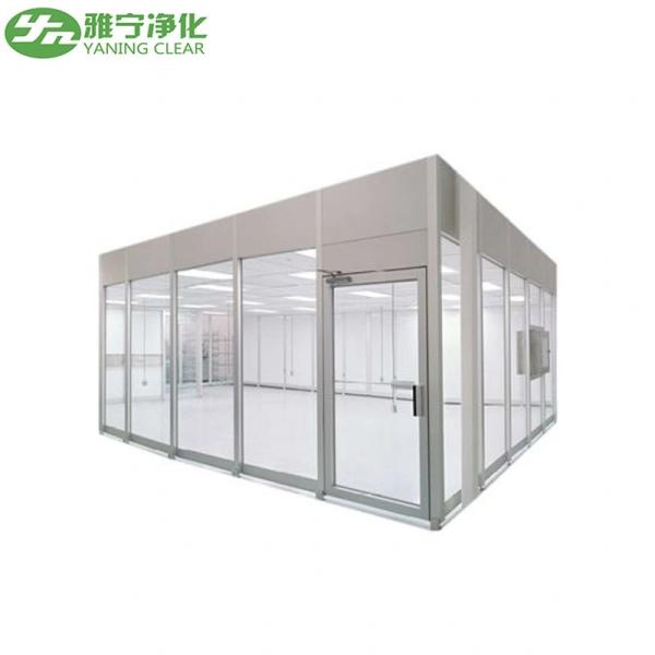 Yaning Hard Wall Semiconductor Clean Room Acrylic Sheet / Toughened Glass Modular Cleanroom