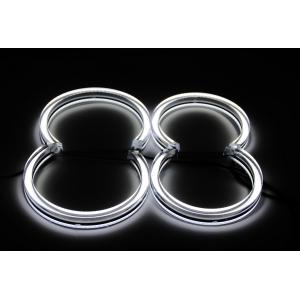 Cheap 12V - 24V LED Lights Angel Eyes Headlight Car Angel Eyes Semi Circle for sale