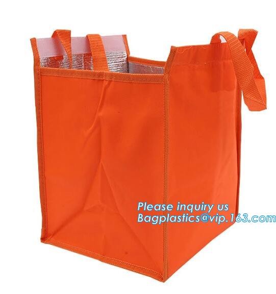 thermal large ice cooler bag/insulated aluminium foil 600D polyester lunch picnic cooler bags,picnic lunch aluminum insu