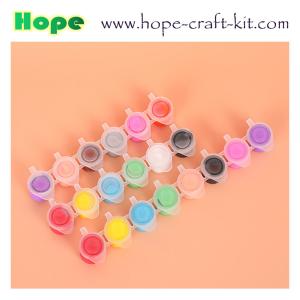 Cheap 2ml, 3ml, 5ml 7ml 6 colors 8 colors set 12 colors set Acrylic Paint for Kids DIY Painting on Paper, Cloth, Wood, Stone for sale
