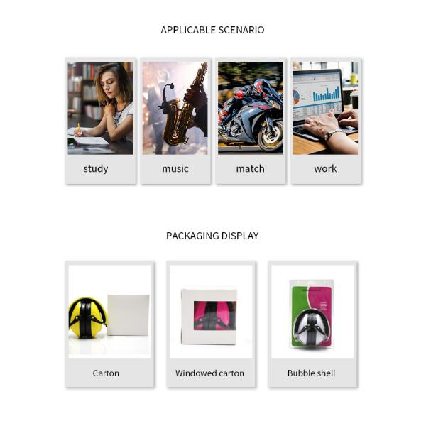 Kids Customized Ear Defenders Colorful Children Hearing Protection Noise Cancelling Earmuff Ear Muffs For Baby