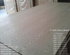 Cheap Ash Fancy Plywood 1220 x 2440mm for sale