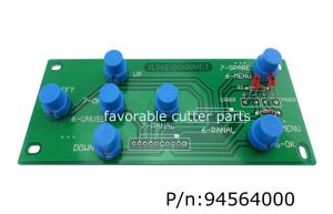 Cheap PCBA , XLp KEY Board V1.1 Especially Suitable For Gerber Plotter Parts XLP60 , GGT 94564000 for sale