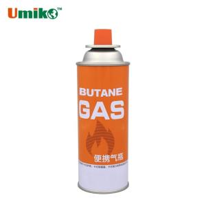 China Customized Compact Portable Butane Gas Canisters Efficient Combustion on sale