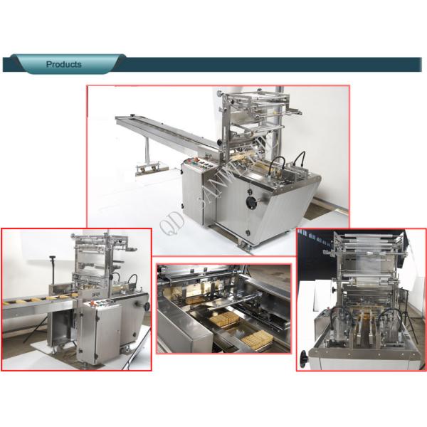 Grey Wafer Packing Machine Automatic Rice Cake Packing Machine